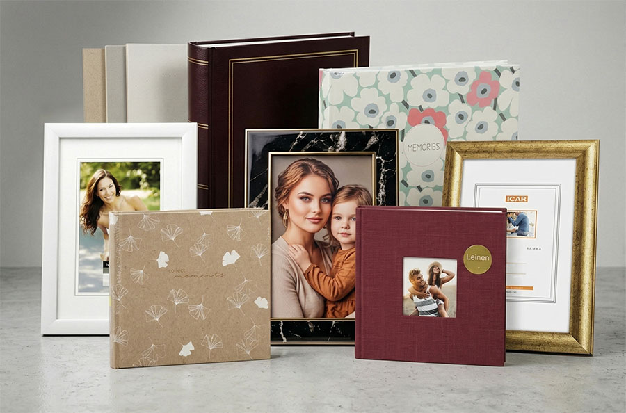 Prezentacja albumów i ramek